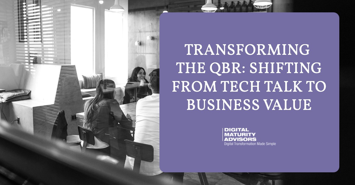 Transforming the QBR: Shifting from Tech Talk to Business Value